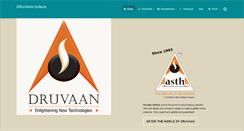 Desktop Screenshot of druvaan.com
